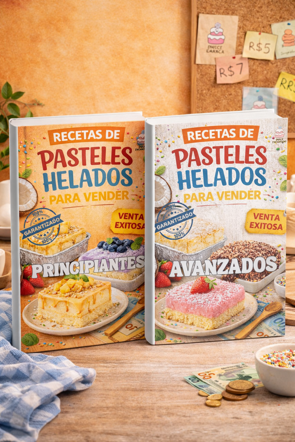 🍰 Recetas listas para Principiantes + Avanzados Pasteles Helados que SÍ se venden