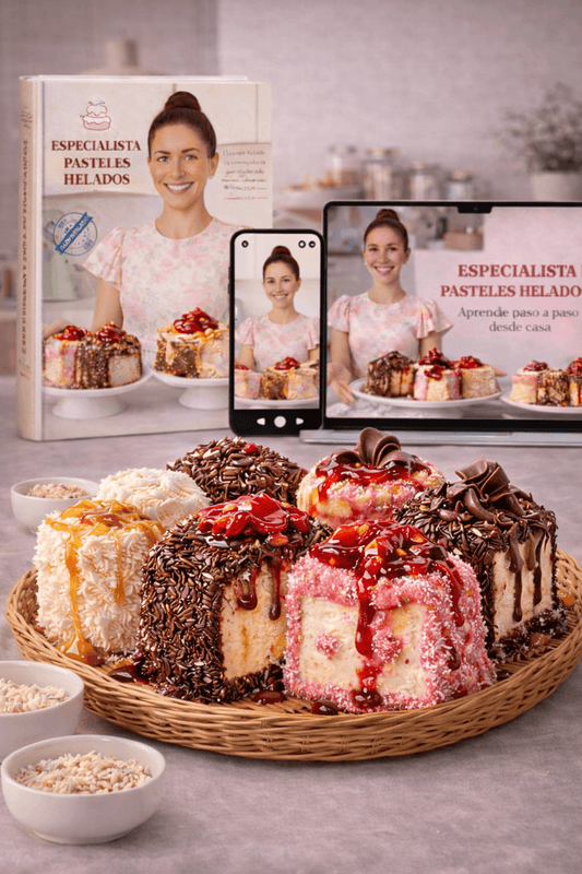 ESPECIALISTA EN PASTELES HELADOS - El paso a paso para crear, diferenciar y vender desde casa.